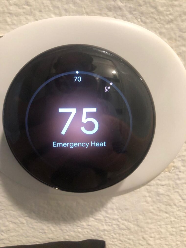Switching a Nest Thermostat to Emergency Heat: How and When
