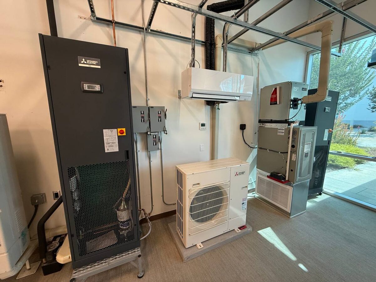 Mitsubishi refrigerant copper line-set and branch piping