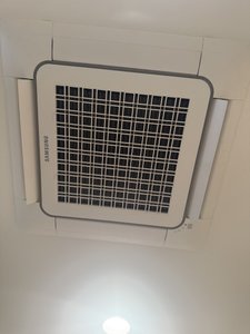 Samsung ceiling cassette mini-split fan coil unit with failed PCB, Pleasanton