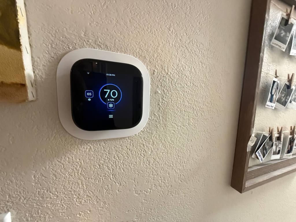 New smart thermostat installed and running the Cooper&Hunter heat pump, Walnut Creek